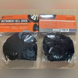 protec Lot of (2) Instrument Bell Cover Model 323 Baritone Mellophone 9-11" NEW